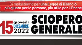 15 Dicembre 2022: sciopero generale