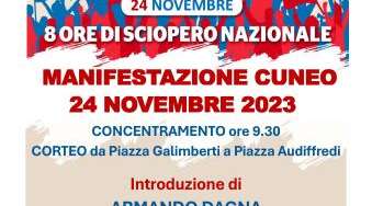 8 ORE DI SCIOPERO NAZIONALE VENERDI' 17 NOVEMBRE E VENERDI' 24 NOVEMBRE