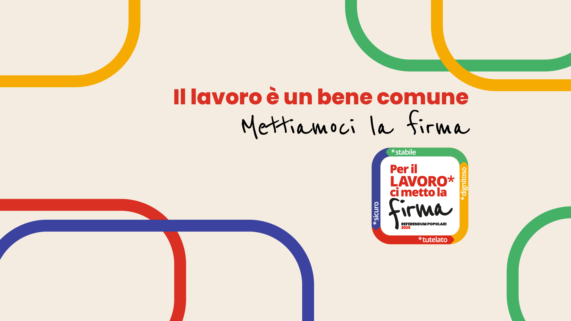 METTIAMOCI LA FIRMA